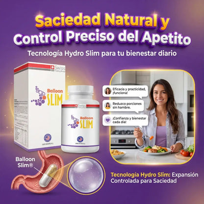 Original Balloon Slim Suplemento Para Adelgazar 120 cápsulas Sistema Revolucionario