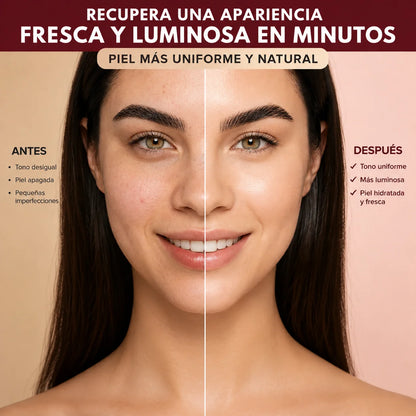 Base de maquillaje Piel Joven, Hidratada y Natural - Pack 2 Un