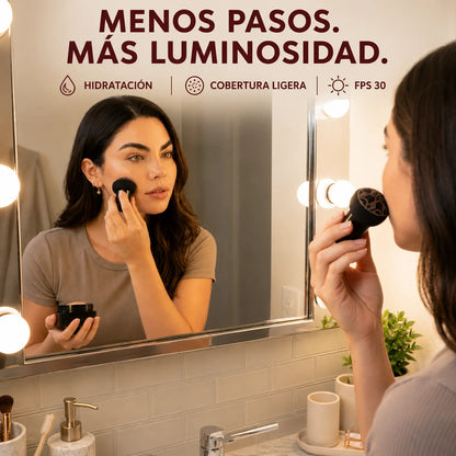 Base de maquillaje Piel Joven, Hidratada y Natural - Pack 2 Un