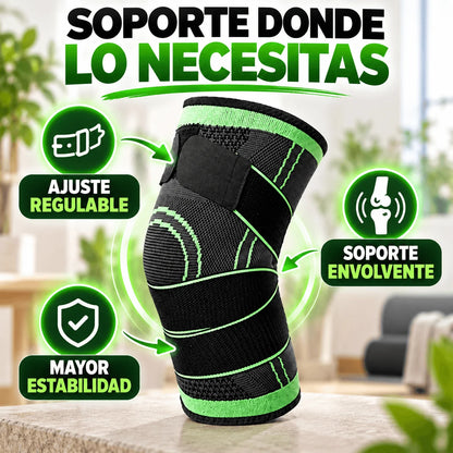 Pack 2 Rodilleras de Compresión Ajustable - Alivio y Soporte en Cada Movimiento