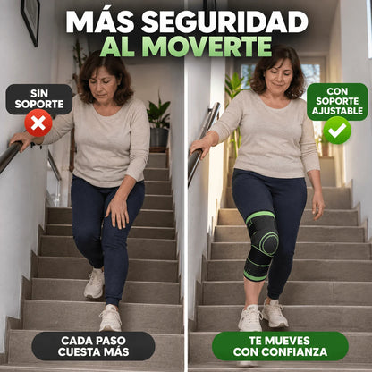 Pack 2 Rodilleras de Compresión Ajustable - Alivio y Soporte en Cada Movimiento