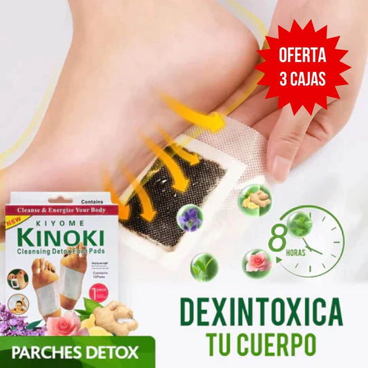 Parches Kinoki Desintoxicantes ¡OFERTA Pack 30 unidades!