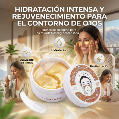 Mascarilla De Caracol Para Ojos 60 Unidades - Elimina esas bolsitas bajo los ojos