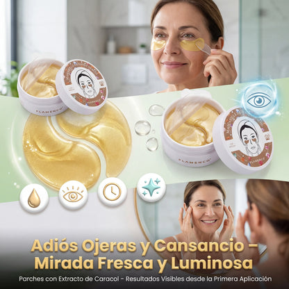 Mascarilla De Caracol Para Ojos 60 Unidades - Elimina esas bolsitas bajo los ojos