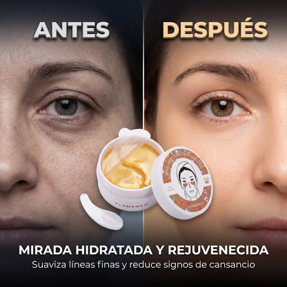 Mascarilla De Caracol Para Ojos 60 Unidades - Elimina esas bolsitas bajo los ojos