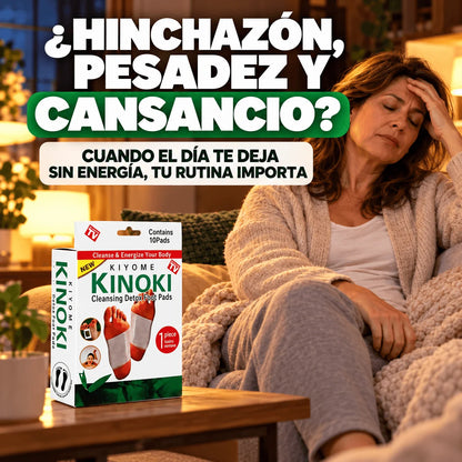 Parches Kinoki — Que el Cansancio de Hoy no Marque tu Mañana | Promo 30 Unidades