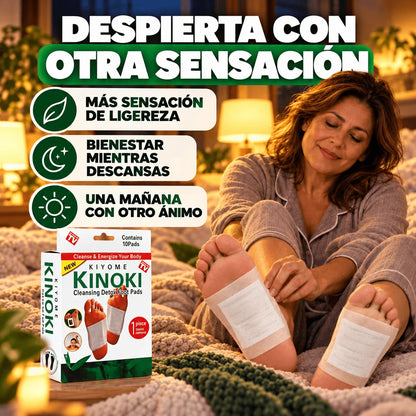 Parches Kinoki — Que el Cansancio de Hoy no Marque tu Mañana | Promo 30 Unidades
