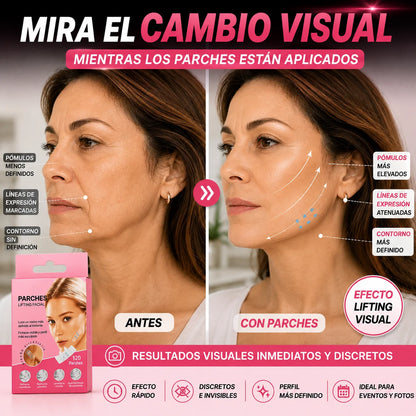 Parches Faciales Efecto Lifting - Olvídate de las Líneas de Expresión