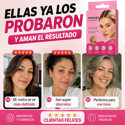 Parches Faciales Efecto Lifting - Olvídate de las Líneas de Expresión