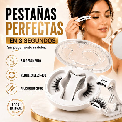 LASHVIEW — Pestañas Magnéticas Reutilizables, Sin Pegamento