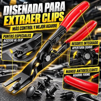 Pinzas Profesionales Extracción Remaches, Molduras y Mangueras Automotrices