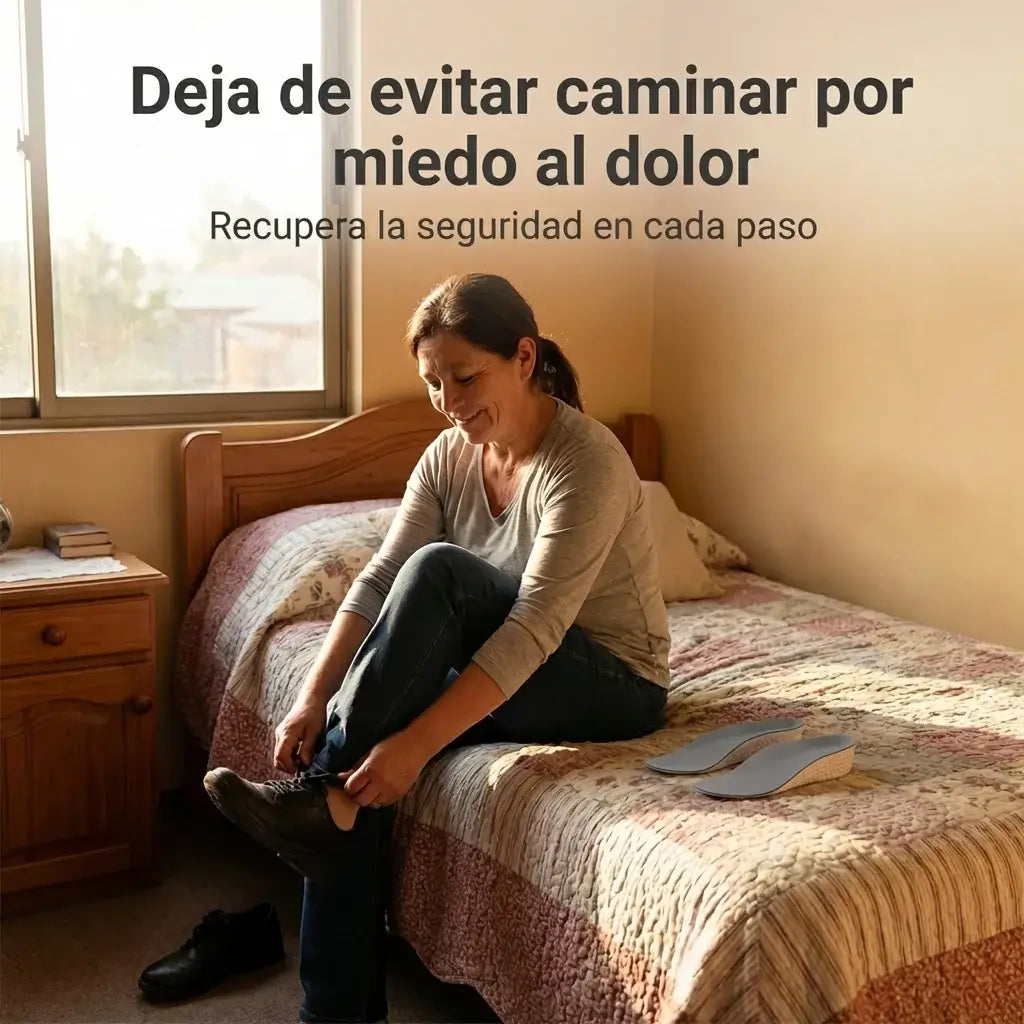 ConfortPro - Plantillas Ortopédicas para fascitis plantar y dolor de talón