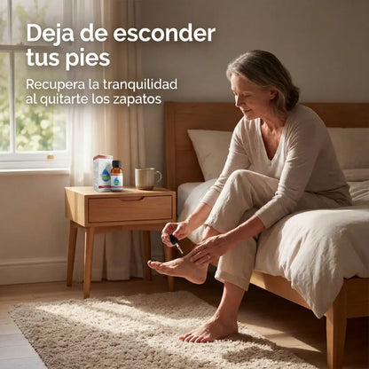 SaniNails Formula Natural Para el Cuidado diario de uñas dañadas