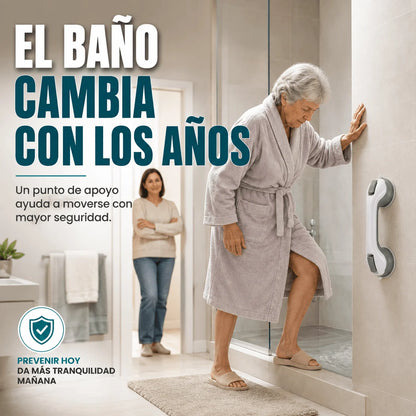 Pack 2 Soportes Antideslizantes De Ducha - Evita Caídas Que Cambian Vidas