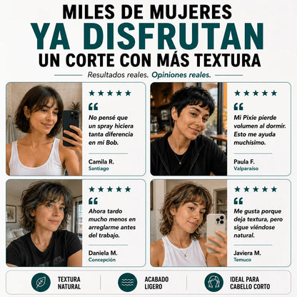 Spray Voluminizador - Tu Cabello Con Más Textura y Elevación Natural Pack 2 Un
