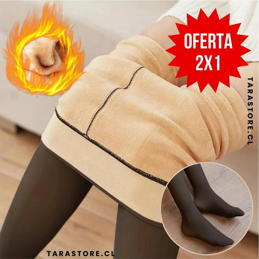 Calza Polar Con Pie Realza Figura - OFERTA 2x1