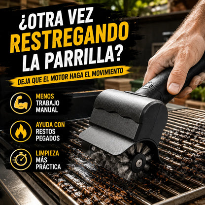 Cepillo Eléctrico Limpia Parrillas - No Empieces Restregando