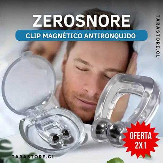 ZeroSnore™  Clip Magnético Antironquido (LLEVA 2 y PAGA 1 🔥)