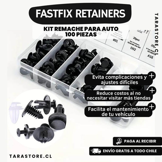 Kit Remache Para Auto 100 Piezas