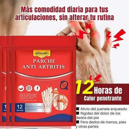 Parches Para Artritis Tratamiento Completo Pack 3 cajas (36 parches) - Adiós al dolor de articulaciones
