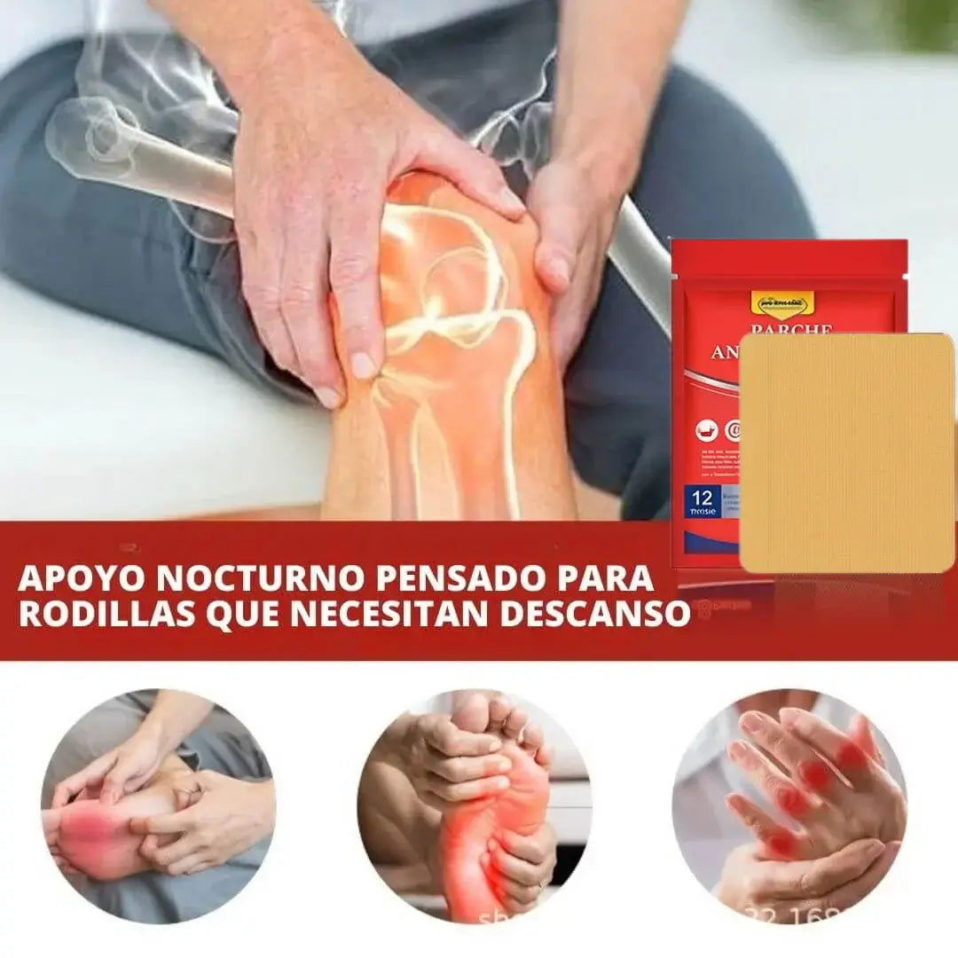 Parches Para Artritis Tratamiento Completo Pack 3 cajas (36 parches) - Adiós al dolor de articulaciones