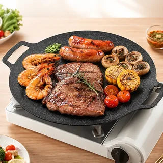 Plancha Antiadherente Asado de Disco