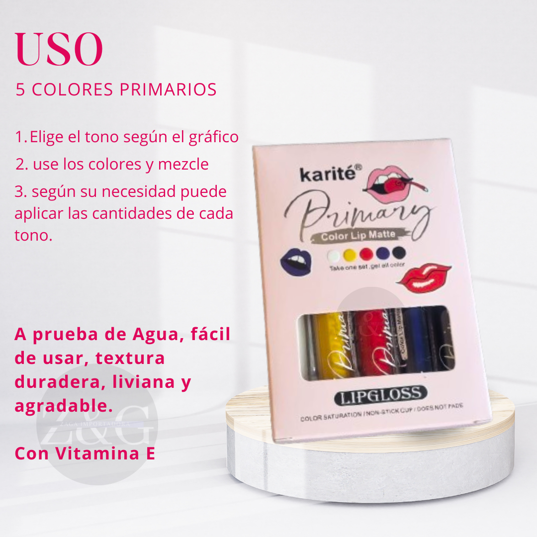 KARITE LIPS - Labial Lipgloss crea más de 45 tonos